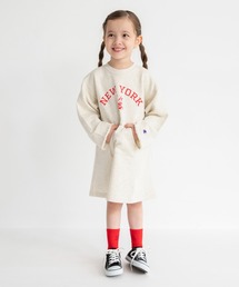 Champion（チャンピオン）の「【Champion（チャンピオン）】別注スウェットワンピース（ワンピース・キッズ）」