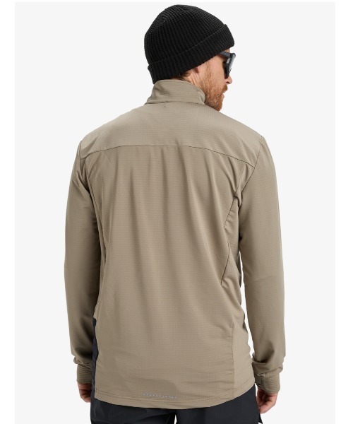 Quiksilver(クイックシルバー)の「EARLY START HZ /クイックシルバーハーフジップスウェットトップス(スウェット・メンズ・ベージュ/ブラック・SMALL/MEDIUM/LARGE)」の8枚目の写真