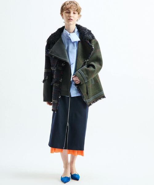 セール】《別注》【AULA AILA/アウラ アイラ】CHECK COMBINATION