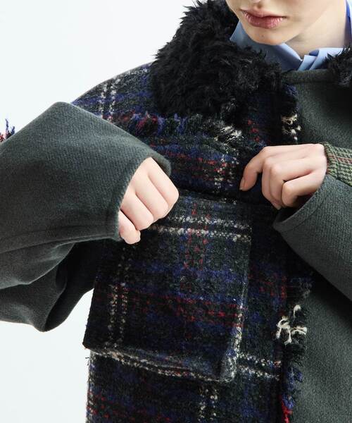 セール】《別注》【AULA AILA/アウラ アイラ】CHECK COMBINATION