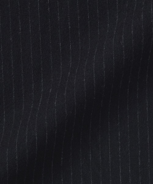 無印良品（ムジルシリョウヒン）の「婦人　縦横ストレッチ起毛　タックワイドパンツ（その他パンツ・レディース・グレー/ネイビー系/ブラック/アイボリー・S/M/L/XL）」の5枚目の写真