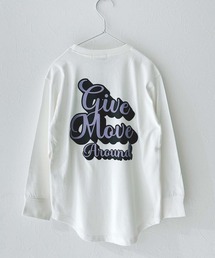 ZI-ON（ジーオン）の「プリントヘムロンT キッズ 長袖Tシャツ（Tシャツ/カットソー・キッズ）」