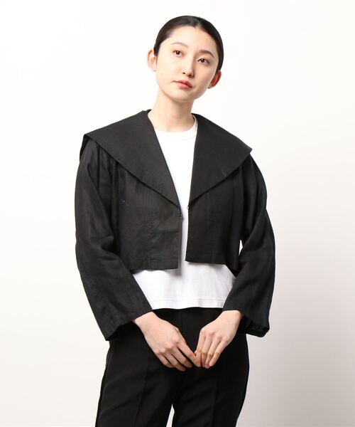 セール/ブランド古着】fig London|フィグロンドンのノーカラー セール/ブランド古着】fig London|フィグロンドンのノーカラー