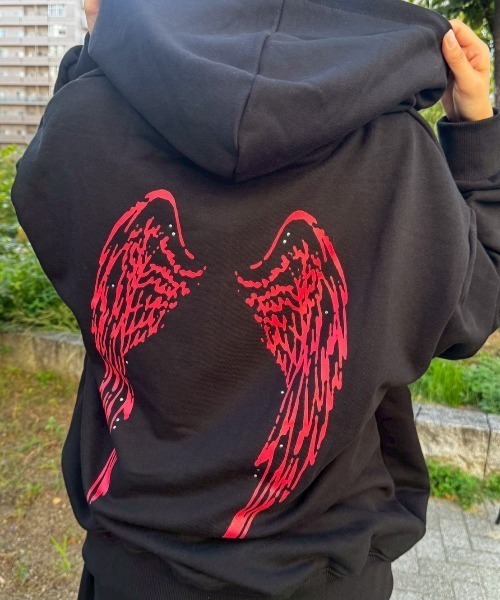 A'GEM/9 × .kom 『FANCY CLUB/ファンシークラブ』ANGEL WING ZIP