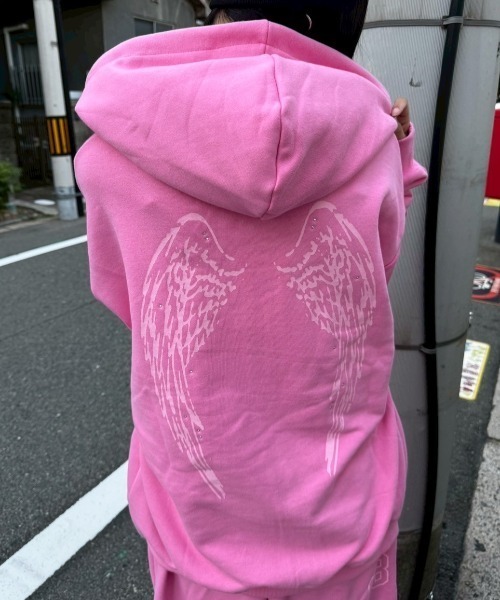 A'GEM/9 × .kom 『FANCY CLUB/ファンシークラブ』ANGEL WING ZIP