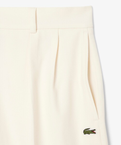 LACOSTE(ラコステ)の「オーバーサイズフランネル タックワイドパンツ(その他パンツ・レディース・オフホワイト/グレー・36/38/34/40)」の14枚目の写真