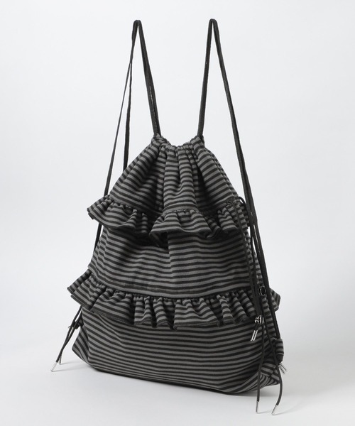 Heather（ヘザー）の「HOLiC フリルナップザック　606011（バックパック/リュック・レディース・ブラック系その他/グレー系その他・ONE SIZE）」の7枚目の写真