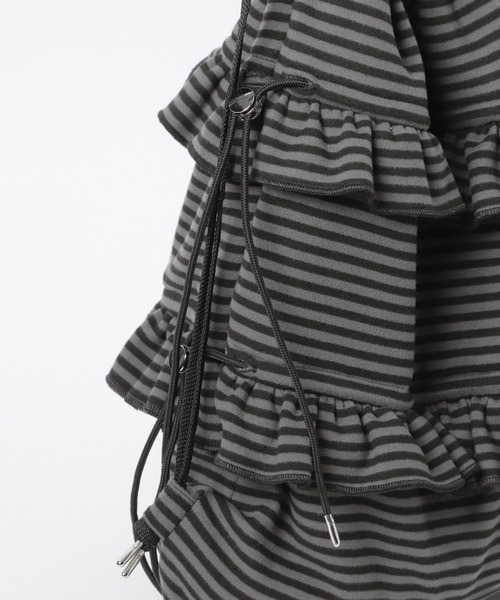 Heather（ヘザー）の「HOLiC フリルナップザック　606011（バックパック/リュック・レディース・ブラック系その他/グレー系その他・ONE SIZE）」の13枚目の写真