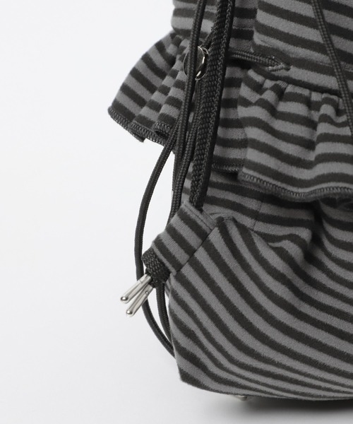 Heather（ヘザー）の「HOLiC フリルナップザック　606011（バックパック/リュック・レディース・ブラック系その他/グレー系その他・ONE SIZE）」の14枚目の写真