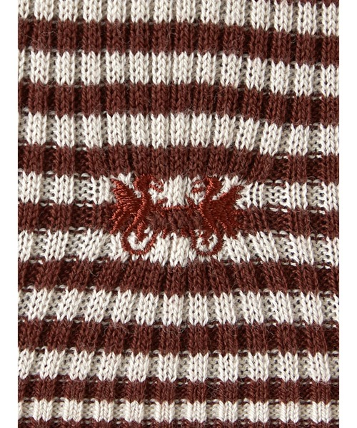 McGREGOR（マックレガー）の「ボーダーインディアンコットンリブタートル（ニット/セーター・レディース・イエロー/グリーン/グレー/ブラウン系その他2・M/L）」の14枚目の写真