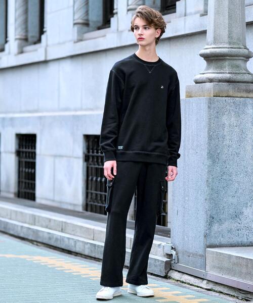 DRESSTERIOR(ドレステリア)の「裏起毛 バック9プリントスウェット(スウェット・メンズ・ブラック/ブラウン系その他/ホワイト・90/91/92/94)」の15枚目の写真