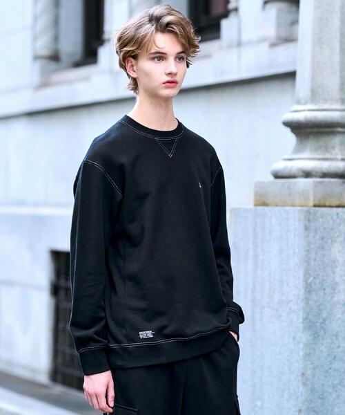 DRESSTERIOR(ドレステリア)の「裏起毛 バック9プリントスウェット(スウェット・メンズ・ブラック/ブラウン系その他/ホワイト・90/91/92/94)」の17枚目の写真