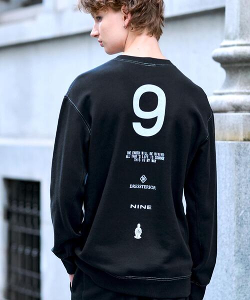 DRESSTERIOR(ドレステリア)の「裏起毛 バック9プリントスウェット(スウェット・メンズ・ブラック/ブラウン系その他/ホワイト・90/91/92/94)」の19枚目の写真