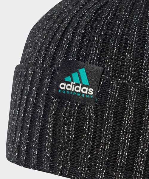 adidas(アディダス)の「EQT リフレクター ビーニー / アディダスオリジナルス adidas Originals(ニットキャップ/ビーニー・メンズ・ブラック・X-LARGE/S/LARGE)」の3枚目の写真