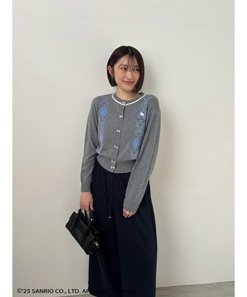 セール】【HELLO KITTY】アーガイルカーディガン（カーディガン/ボレロ