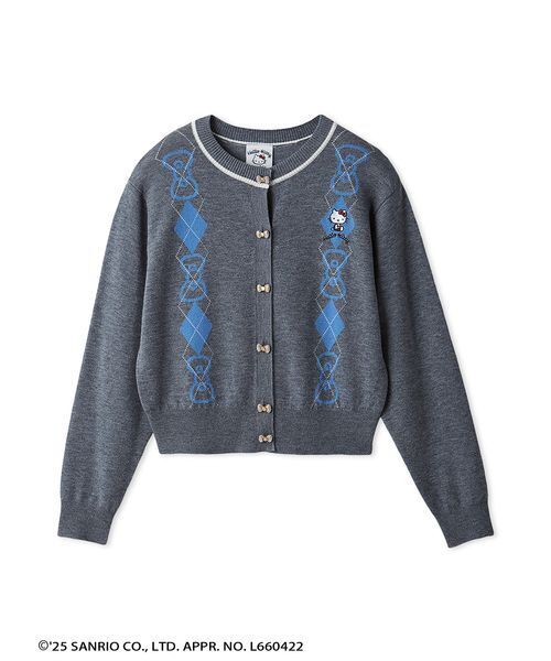 HELLO KITTY】アーガイルカーディガン（カーディガン/ボレロ）｜SNIDEL