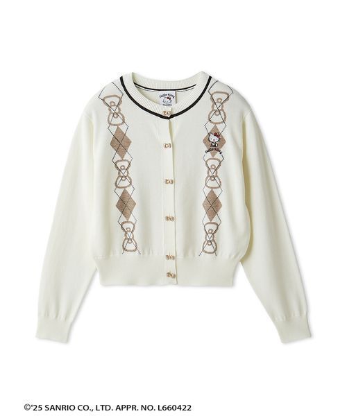 HELLO KITTY】アーガイルカーディガン（カーディガン/ボレロ）｜SNIDEL