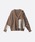 U:UME�i���[���j�́uLeopard Jeresy Fringe Cardigan�i�J�[�f�B�K��/�{�����j�v�b�u���E��