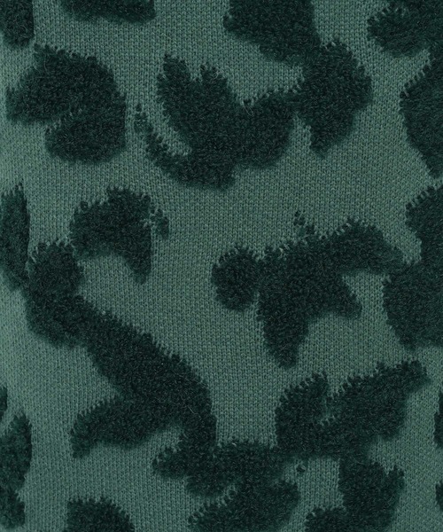 mysty woman(ミスティウーマン)の「アートフラワージャカードスカート 605430(スカート・レディース・アイボリー/ブラック/グリーン・FREE)」の13枚目の写真