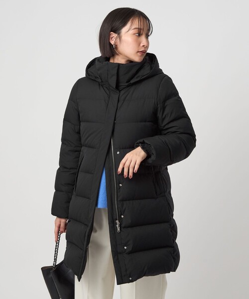 セール】フード ロング ダウン（ダウンジャケット/コート）｜green