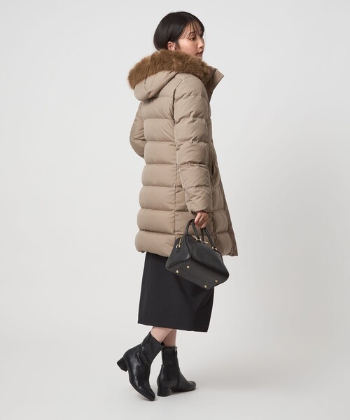 フード ロング ダウン（ダウンジャケット/コート）｜green label