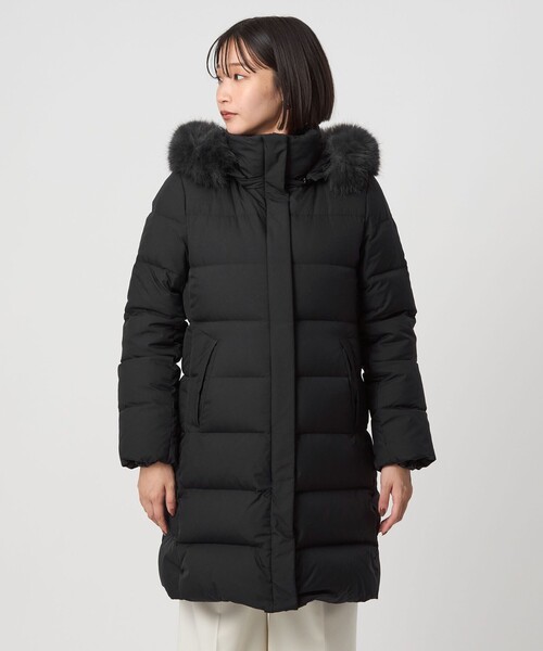 フード ロング ダウン（ダウンジャケット/コート）｜green label