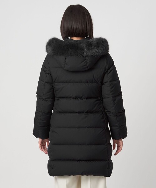 セール】フード ロング ダウン（ダウンジャケット/コート）｜green