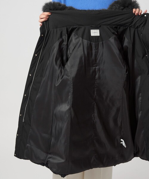 セール】フード ロング ダウン（ダウンジャケット/コート）｜green