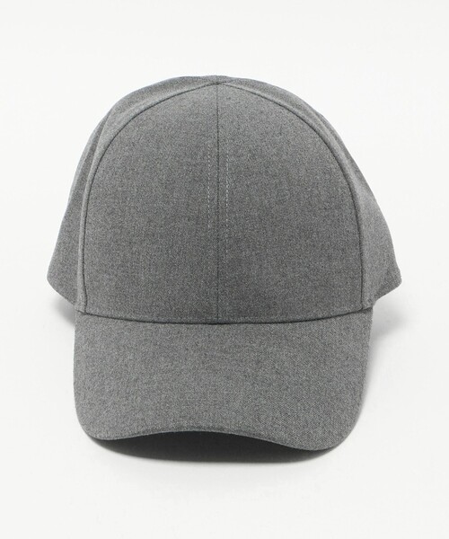 green label relaxing(グリーンレーベルリラクシング)の「起毛ピーチ バイザー キャップ / 帽子 UVカット(キャップ・レディース・グレー系・FREE)」の4枚目の写真