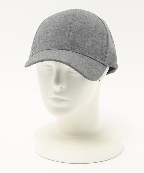 green label relaxing(グリーンレーベルリラクシング)の「起毛ピーチ バイザー キャップ / 帽子 UVカット(キャップ・レディース・グレー系・FREE)」の11枚目の写真