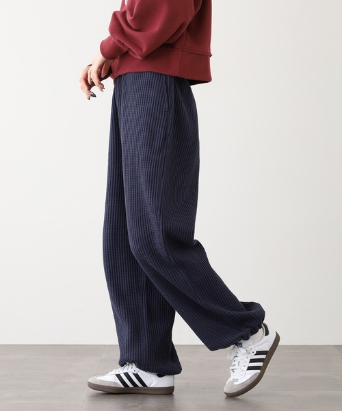 JEMORGAN（ジェーイーモーガン）の「JEMORGAN ビッグワッフルドローコードパンツ（その他パンツ・メンズ・ブラウン/ブラック/杢グレー/オートミール/ネイビー・XL/M/L）」の8枚目の写真