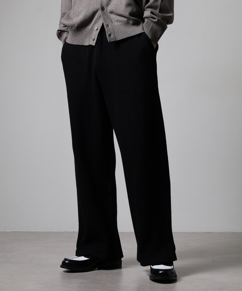 JEMORGAN（ジェーイーモーガン）の「JEMORGAN ビッグワッフルドローコードパンツ（その他パンツ・メンズ・ブラウン/ブラック/杢グレー/オートミール/ネイビー・XL/M/L）」の13枚目の写真