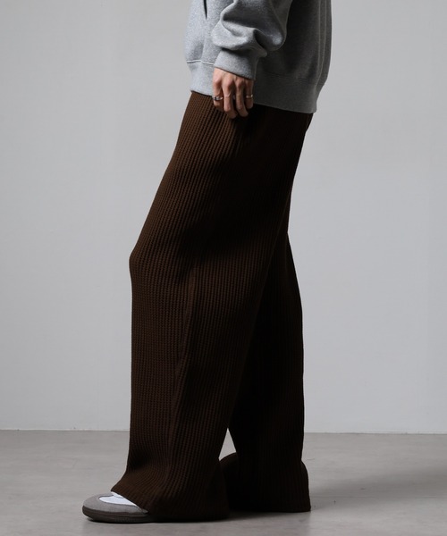 JEMORGAN（ジェーイーモーガン）の「JEMORGAN ビッグワッフルドローコードパンツ（その他パンツ・メンズ・ブラウン/ブラック/杢グレー/オートミール/ネイビー・XL/M/L）」の21枚目の写真
