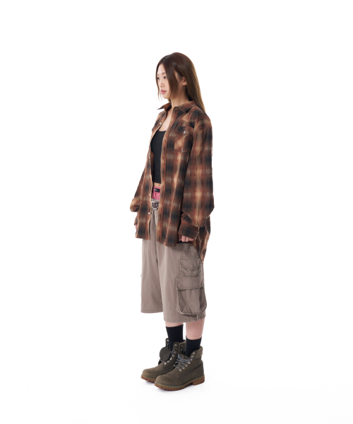 AAKAM(アーカム)の「Cotton Bermuda Cargo Pants (Beige)(その他パンツ・レディース・その他・1/2)」の4枚目の写真