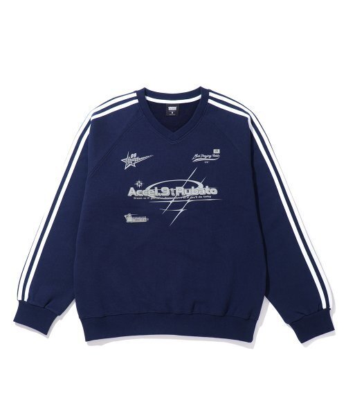 GAKKAI UNIONS（ガッカイユニオンズ）の「ルバート メンズ Vネック スウェット ネイビー（スウェット・レディース・その他・LARGE/MEDIUM）」の12枚目の写真