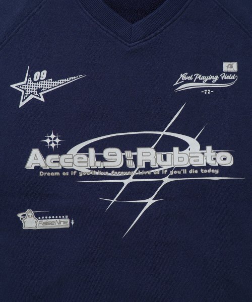 GAKKAI UNIONS（ガッカイユニオンズ）の「ルバート メンズ Vネック スウェット ネイビー（スウェット・レディース・その他・LARGE/MEDIUM）」の9枚目の写真