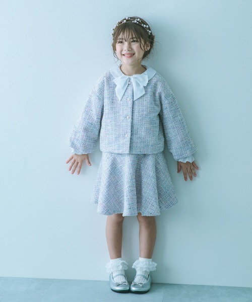 devirock(デビロック)の「フォーマル 襟がえらべる デザインブラウス(シャツ/ブラウス・キッズ・ホワイト系1/ホワイト系2/ホワイト系3/ホワイト系4・100cm/110cm/120cm/130cm/140cm)」の9枚目の写真