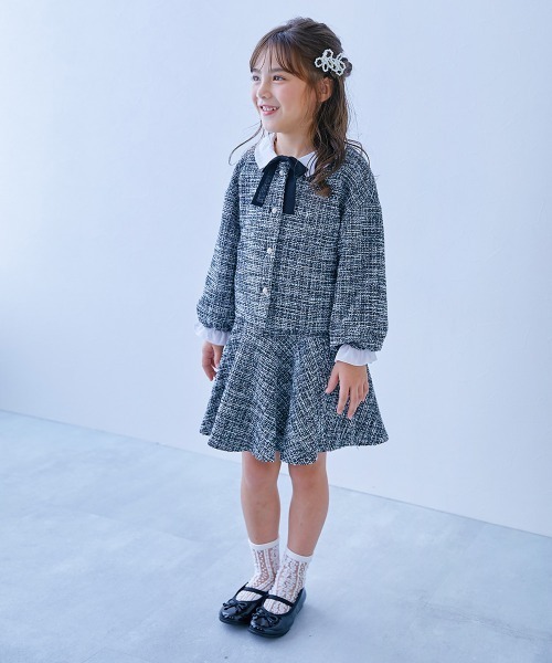 devirock(デビロック)の「フォーマル 襟がえらべる デザインブラウス(シャツ/ブラウス・キッズ・ホワイト系1/ホワイト系2/ホワイト系3/ホワイト系4・100cm/110cm/120cm/130cm/140cm)」の11枚目の写真