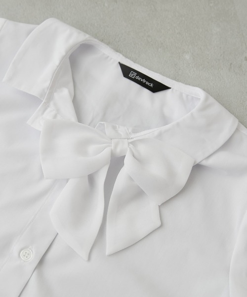 devirock(デビロック)の「フォーマル 襟がえらべる デザインブラウス(シャツ/ブラウス・キッズ・ホワイト系1/ホワイト系2/ホワイト系3/ホワイト系4・100cm/110cm/120cm/130cm/140cm)」の14枚目の写真