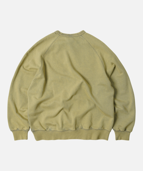 FRIZMWORKS(フリズムワークス)の「OG VINTAGE DYEING SWEATSHIRT _ MUSTARD(スウェット・メンズ・その他・SMALL/MEDIUM/LARGE/X-LARGE)」の2枚目の写真