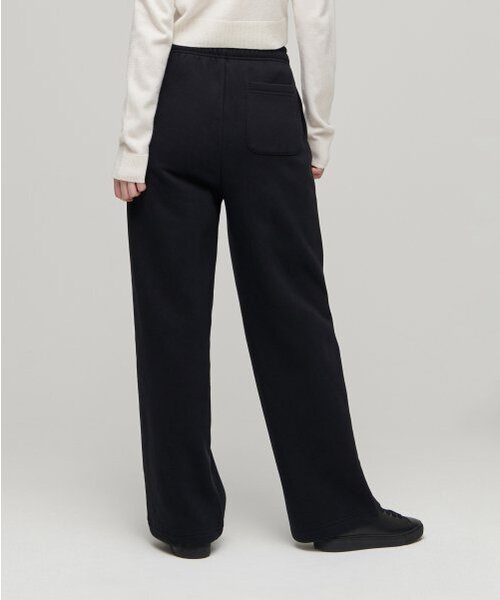 MUSINSA STANDARD WOMAN（ムシンサスタンダードウーマン）の「ウィメンズ起毛リラックスラウンジスウェットパンツ[ブラック]（スウェットパンツ・レディース・その他・SMALL/MEDIUM/LARGE/X-SMALL）」の2枚目の写真
