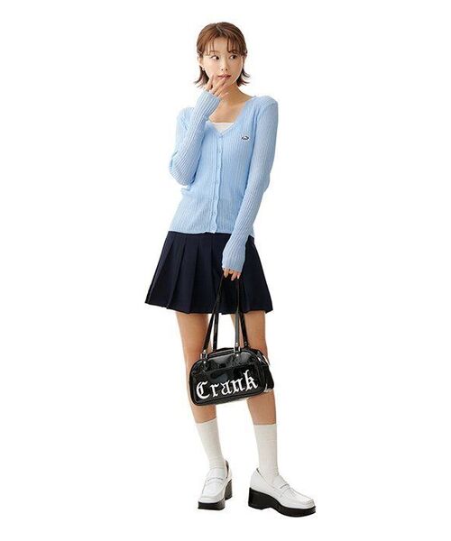 MUSINSA STANDARD WOMAN(ムシンサスタンダードウーマン)の「レディースプリーツミニスカート【ネイビー】(スカート・レディース・その他・SMALL/MEDIUM/LARGE/X-SMALL)」の9枚目の写真