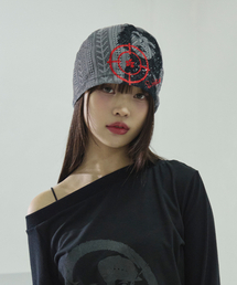 SLEEKGLOW（スリック グロウ）の「ヌワールニットビーニー[グレー]（ニットキャップ/ビーニー）」