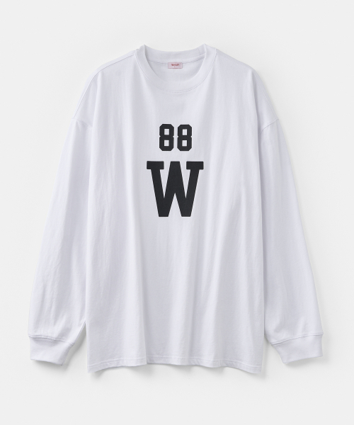 TAKEASY(テイクイージー)の「ジャイアントフィット88ロングスリーブ(ホワイト)(Tシャツ/カットソー・メンズ・その他・SMALL/MEDIUM/LARGE)」の1枚目の写真