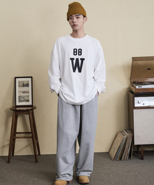 TAKEASY(テイクイージー)の「ジャイアントフィット88ロングスリーブ(ホワイト)(Tシャツ/カットソー・メンズ・その他・SMALL/MEDIUM/LARGE)」の5枚目の写真