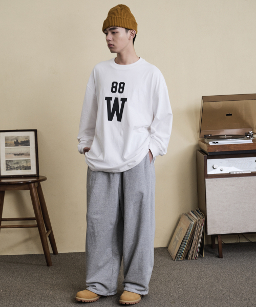 TAKEASY(テイクイージー)の「ジャイアントフィット88ロングスリーブ(ホワイト)(Tシャツ/カットソー・メンズ・その他・SMALL/MEDIUM/LARGE)」の6枚目の写真