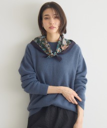 【KATHARINE ROSS】FOX混モックネックプルオーバー