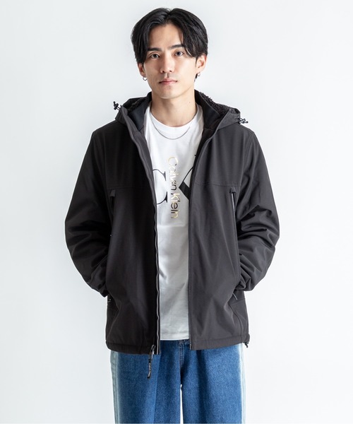 Calvin Klein（カルバン・クライン）の「【CALVIN KLEIN】裏地ボア　ジャケット（その他アウター・メンズ・ブラック・M/L）」の4枚目の写真
