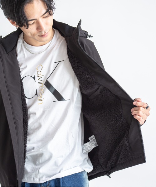 Calvin Klein（カルバン・クライン）の「【CALVIN KLEIN】裏地ボア　ジャケット（その他アウター・メンズ・ブラック・M/L）」の6枚目の写真