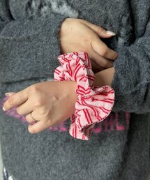 CPCM（シーピーシーエム）の「パイルボーダーシュシュ（ブローチ/コサージュ）」